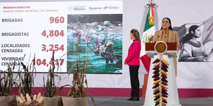 Sheinbaum presume inversión de más de 7 mil mdp para damnificados por lluvias: “Para los que defendían al Fonden”