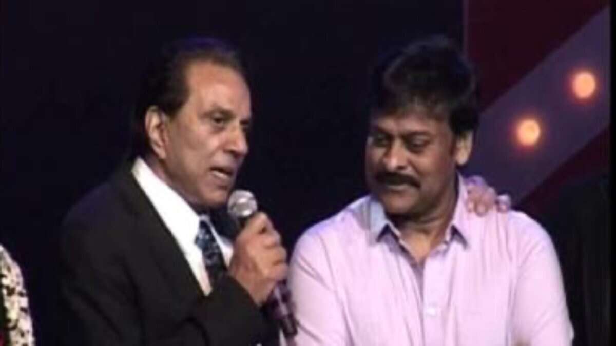 Chiranjeevi believes Dharmendra’s death hoax, offers condolence to family in a now deleted post