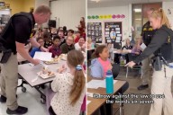 Elementary students given ‘tickets’ by cops for saying ‘6