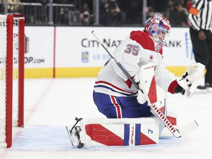 Hidden Game: Samuel Montembeault shines in Canadiens' convincing win over Vegas