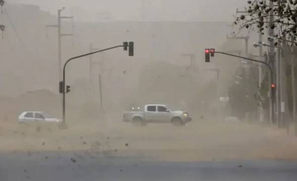 Alerta total por vientos que llegan a las 150km/h: piden a la gente que no salga