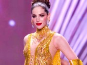 Fátima Bosch conquista la preliminar de Miss Universe 2025 con vestido de gala de ensueño