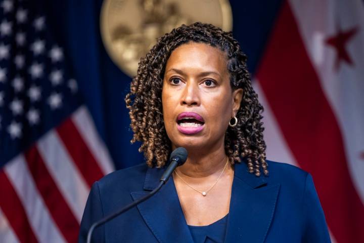 La alcaldesa demócrata de Washington no buscará la reelección tras diez años en el cargo