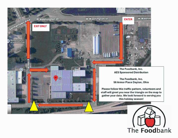 AES Ohio and The Foodbank join for holiday food distribution soon