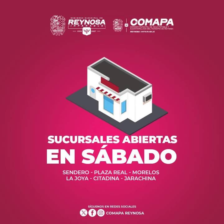 COMAPA Reynosa informa: