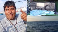 Festejo en altamar: Mario, el pescador que llevaba 25 días lejos de tierra y vivió el tricampeonato de Universitario con RPP