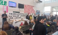 Trabajadores del Policlínico de San Justo, en plan de lucha: “Queremos que la ciudadanía tenga una salud pública de calidad”