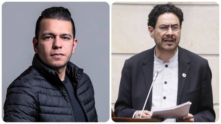 Duro agarrón entre JotaPe Hernández e Iván Cepeda en pleno Congreso de la República