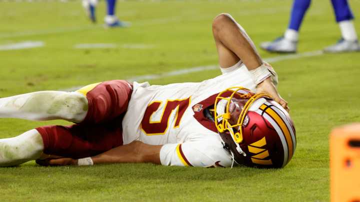 Commanders, Jayden Daniels avoid worst-case scenario with latest injury