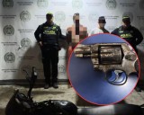 Capturan a dos en Santa Marta con arma tan vieja y oxidada que parecía salida del cofre de un pirata