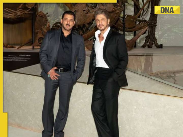 Salman Khan shares photo with Shah Rukh Khan from Abu Dhabi trip