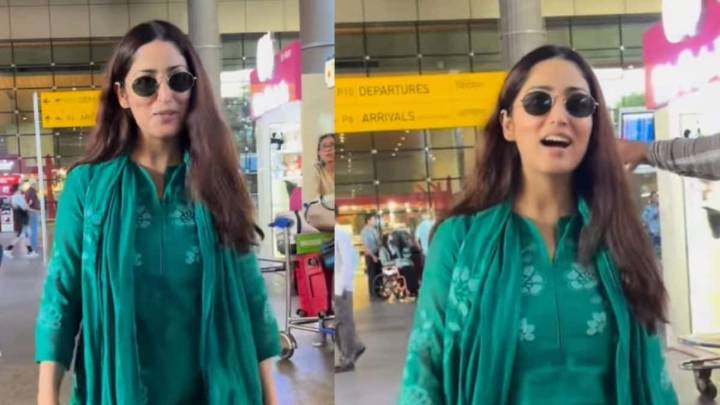Yami Gautam’s Fun Exchange With Paparazzi At Mumbai Airport Proves She Is A Born Star