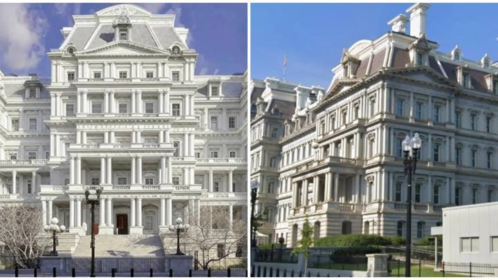 Demandan a Trump para evitar que pinte de blanco un edificio histórico en Washington