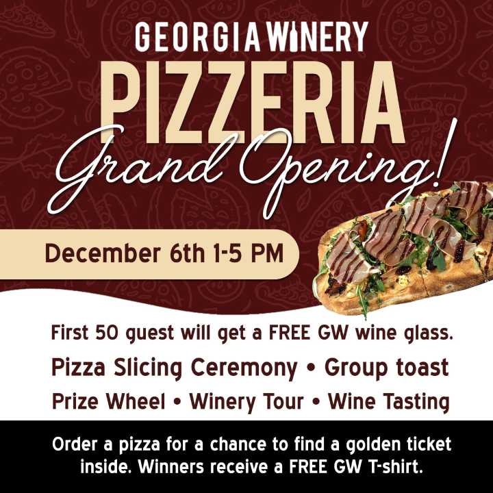 Georgia Winery to open new pizzeria