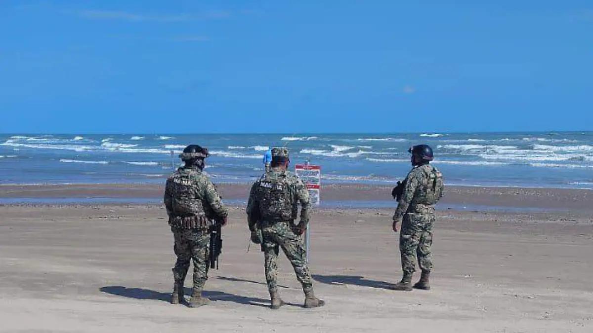 “A Matamoros se le respeta”: alcalde reclama ingreso irregular de estadounidenses a Playa Bagdad para poner avisos de propiedad