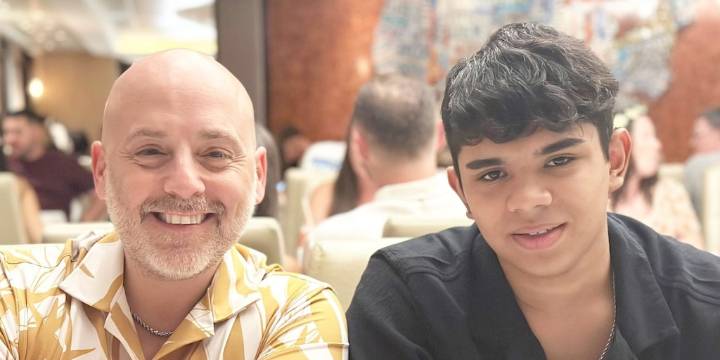 José María Muscari celebró el Día Internacional de la Adopción con un mensaje a su hijo Lucio: “Esto es ser familia”