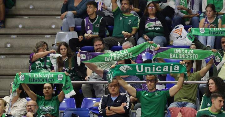 Entradas para el Unicaja: Descuento del 20% en diciembre con el Black Friday