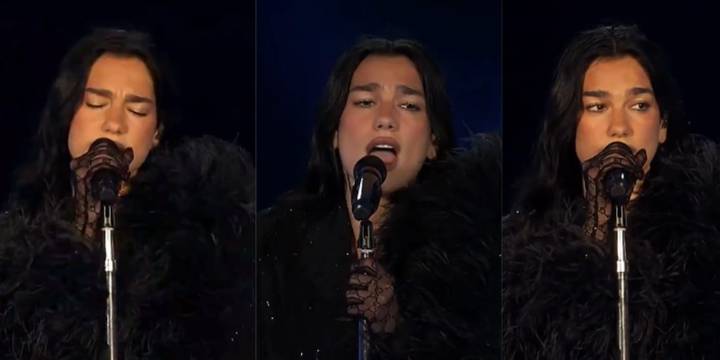 Dua Lipa hizo vibrar a su público con una emocionante versión de un tema de Miranda!
