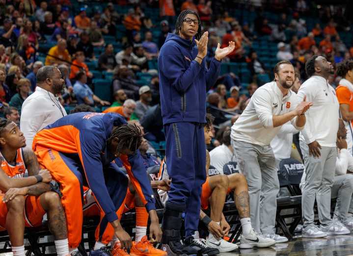 SU lost to Houston without its leading scorer. Nobody made excuses