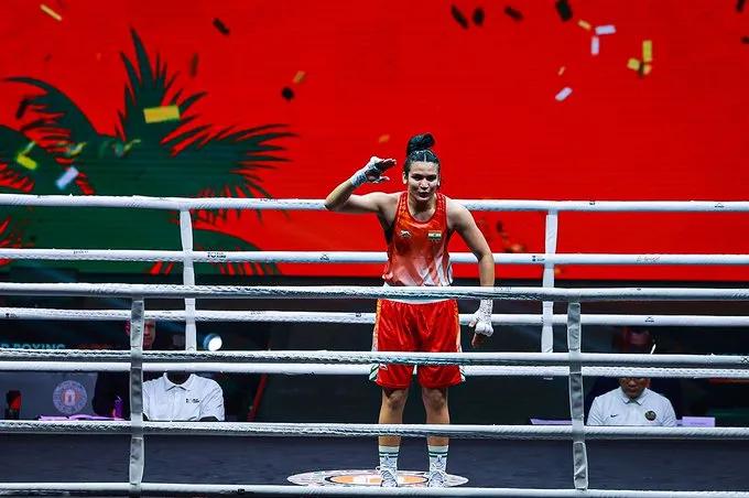 Arundhati Choudhary knocks down triple WC medallist