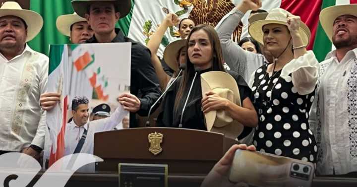 Grecia Quiroz, viuda de Carlos Manzo, asume presidencia municipal de Uruapan