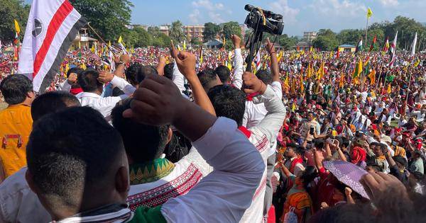 Assam tribal bodies protest against possible inclusion of new communities in ST list