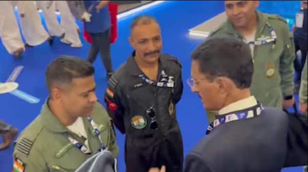 Video shows IAF’s Namansh Syal moments before fatal Tejas crash at Dubai Air Show