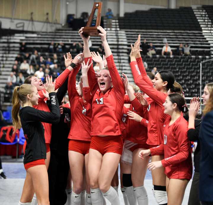 Camas volleyball places fifth to earn third consecutive 4A state trophy