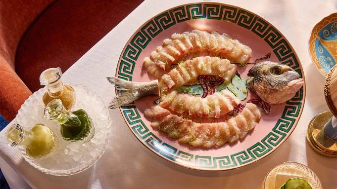 Inside Carbone Riviera, a New Seafood Restaurant in Las Vegas