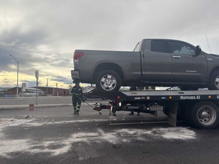 Rush hour crash snarls northbound JWP traffic