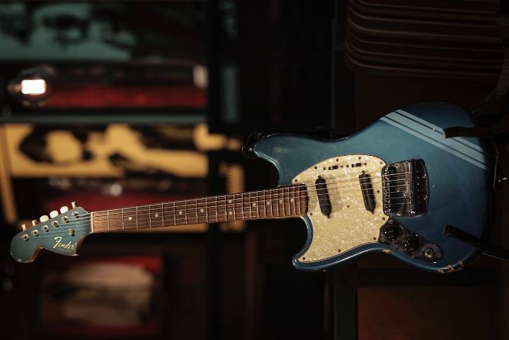 Kurt Cobain's iconic 'Smells Like Teen Spirit' guitar heading to auction in 2026