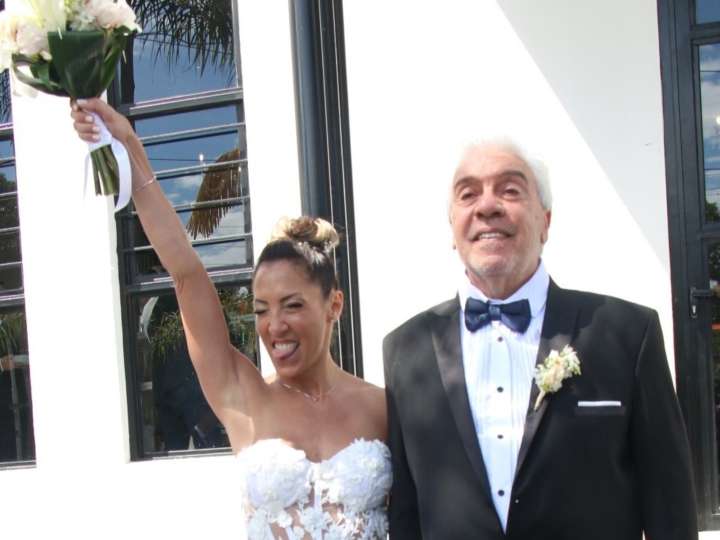 El Coco Sily se casó con Chimi Meza: todas las fotos