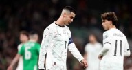 Portugal cae 2-0 frente a Irlanda y se jugará el pase directo al mundial sin Ronaldo