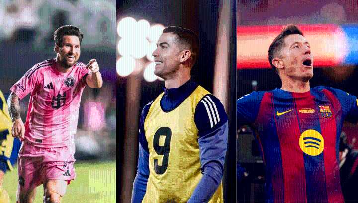 Los máximos goleadores en actividad: Cristiano y Messi dominan un Top 10 irrepetible