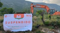 Suspenden obra en el cerro del Topo Chico por no contar con permiso de construcción