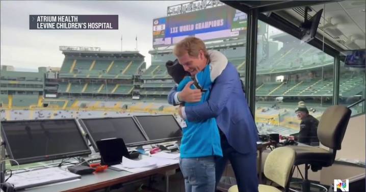 Good News: Boy reunites with football hero after heart transplant