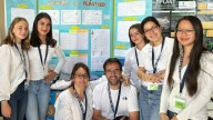 Moda, medio ambiente y talento: cinco estudiantes oscenses llegan al podio en un concurso de ciencia internacional