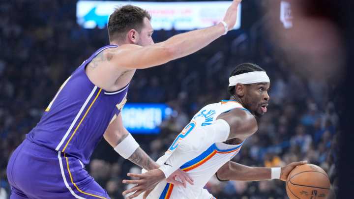 Shai Gilgeous-Alexander, Thunder overpower Luka Doncic, Lakers