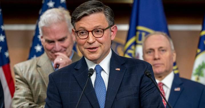 Ultimate Suck Up Mike Johnson Follows Trump's Epstein U