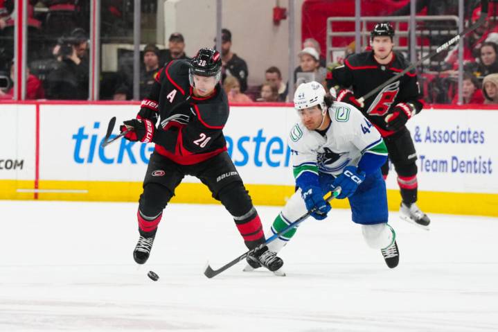 NHL Predictions: Nov. 14 Vancouver Canucks vs Carolina Hurricanes