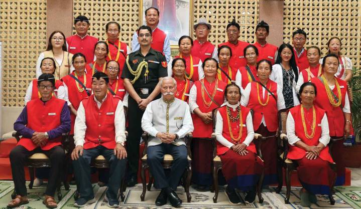 Guv urges collective fight against drug menace; interacts with GBs from Ziro