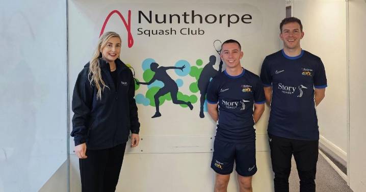 Story Homes backs Nunthorpe squash club with £1k sponsorship