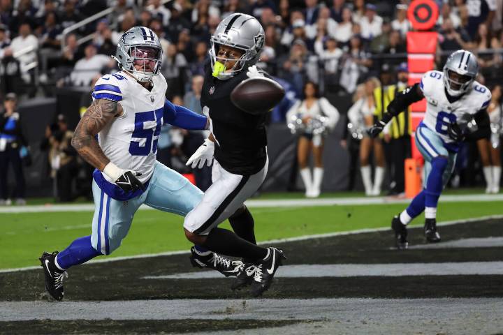 Raiders torched by Cowboys’ George Pickens on ‘Monday Night Football’