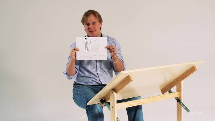 John Early Enters the Cartoon Caption Contest