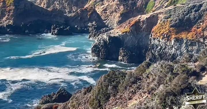 Search suspended for Army specialist from New Jersey swept out to Pacific at California's Big Sur