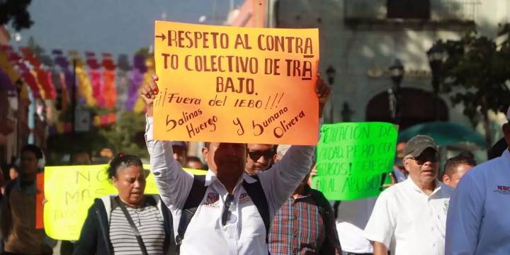 IEBO insiste en salida del director y atención de Sego