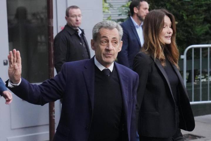 Sarkozy released from prison pending appeal in conspiracy case