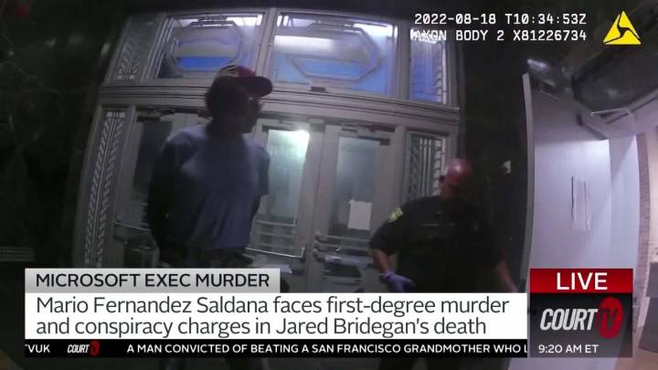 Microsoft Exec Murder: Bodycam Arrest of Triggerman