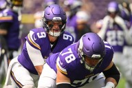 Will the Vikings finally have their starting offensive line in place?