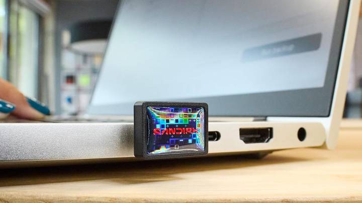 SanDisk's new 'Plug-and-Stay' flash drive gives your laptop an extra 1TB of storage in a tiny design for just $119